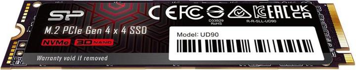 Immagine prodotto Silicon Power SSD M.2 2280 PCIe 500GB UD90 Gen4x4 NVMe 4500/1950 MB/s (500 GB, M.2 2280)
