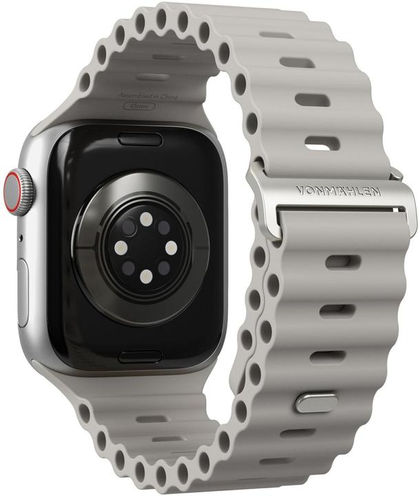 Produktbild Vonmählen Wave-Armband 2 für Apple Watch 38 40 41 mm beige (Recyceltes Silikon)