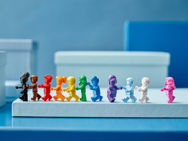 Produktbild LEGO Jeder ist besonders (40516, LEGO Seltene Sets, LEGO Architecture)