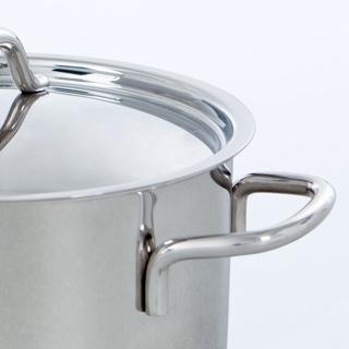 Image du produit BK Profiline Steelpan met deksel 16 cm (16 cm, Casserole à manche)