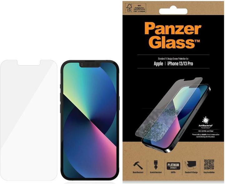 PanzerGlass Standard Fit (1 Stück, Apple iPhone 13)
