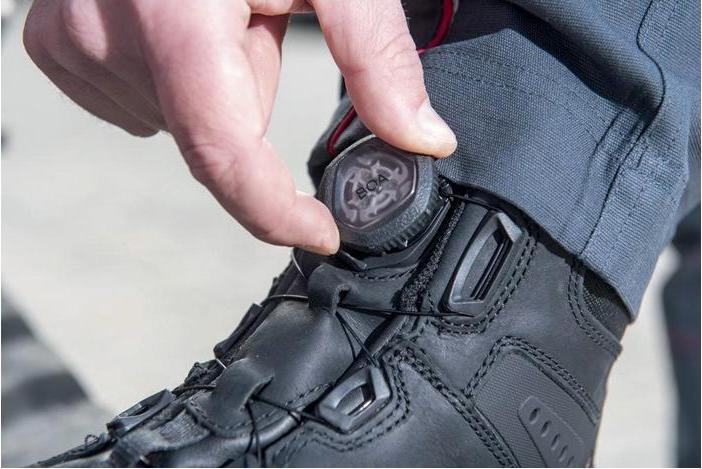 Actual product image Baak Safety boot Braxton size 41 black/red S3 SRC HRO EN ISO 20345 cow leather (S3, 41)