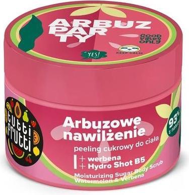 Actual product image Farmona Tutti Frutti Arbuz Party Peeling cukrowy do ciała Arbuzowe Nawilżenie 300g