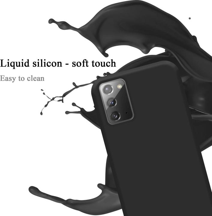 Productafbeelding Cadorabo TPU Liquid Silicone Case Cover (Samsung Galaxy Note 20)