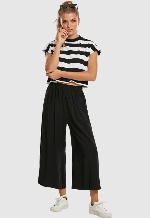 Image du produit Urban Classics Ladies Stripe Short Tee (XS)