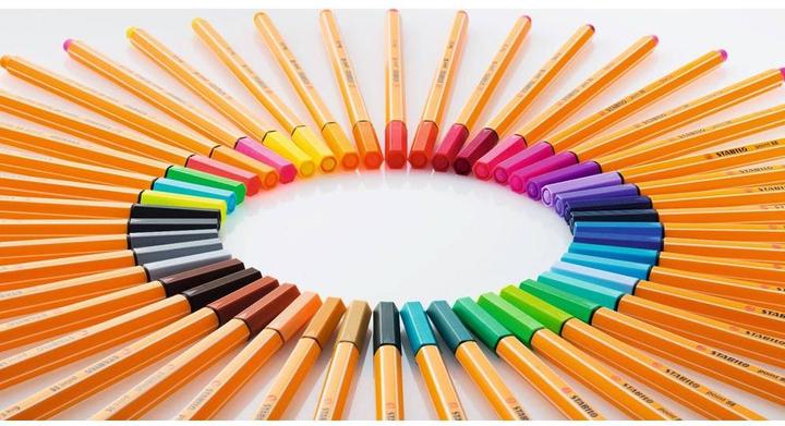 Actual product image STABILO point 88 Fineliner (Multicoloured, 20 x)