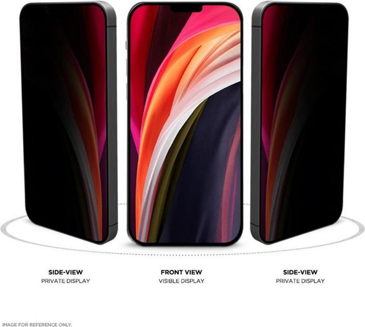 Actual product image Eiger Mountain Glass Black (1 Piece, Apple iPhone 13 mini)
