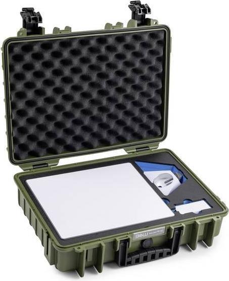 Produktbild B+W Transport.case 5040 PP.162.Starlink Mini Kit - bronze green (Kamera Schultertasche, 16.20 l)