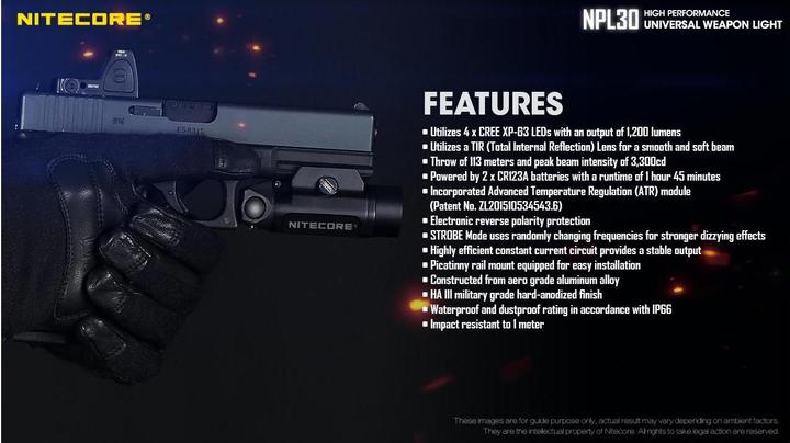 Produktbild Nitecore NPL30 (3.70 cm, 1200 lm)