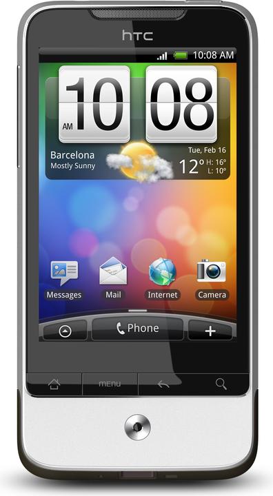 HTC Legend - Aluminium - Multilingual (384 GB, 3.20", 5 Mpx, 3G)