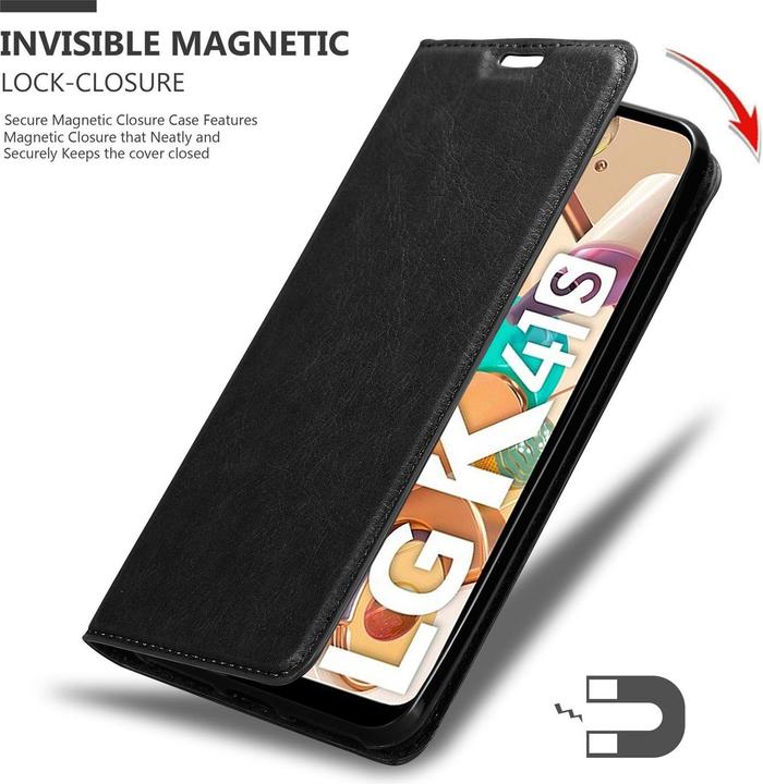 Produktbild Cadorabo Book Invisible Magnet Cover (LG K41s)