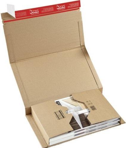Immagine prodotto Colompac CP020.12 Imballaggio flessibile avvolgente in cartone ondulato, 325 x 250 x 80 mm, marrone (32,5 x 25 x 8 cm, 20 x)
