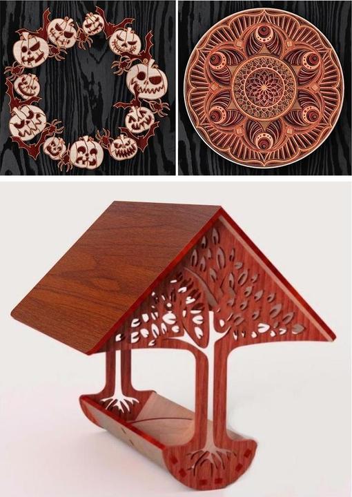 Actual product image Creality Rosewood panels 300 x 300 x 3/5 mm (Replacement parts)