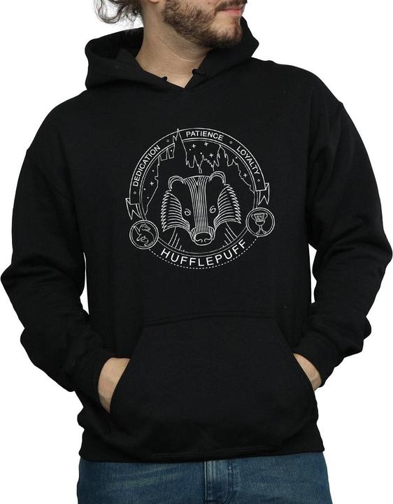 Produktbild Hufflepuff Seal Kapuzenpullover (S)