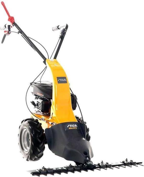 Actual product image Stiga SILEX 87 G single blade motorised mowerLoncin 123 OHV (Petrol)