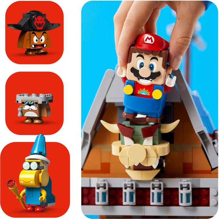 Produktbild LEGO Bowsers Luftschiff - Erweiterungsset (71391, LEGO Super Mario)