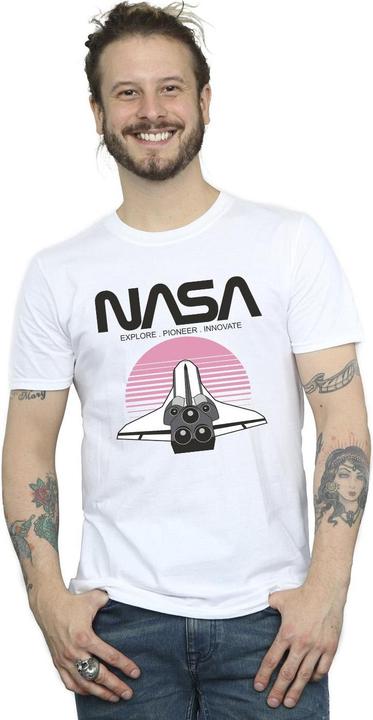 Immagine prodotto Nasa Space Shuttle Sunset Maglietta Uomo (5XL)