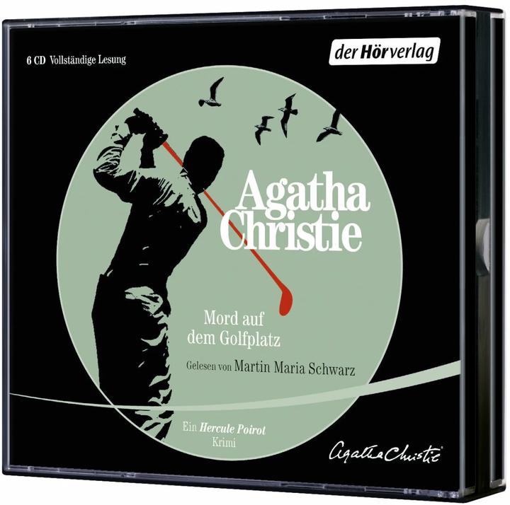 Actual product image Murder on the golf course (Agatha Christie, Martin Maria Schwarz, Gabriele Haefs, German)