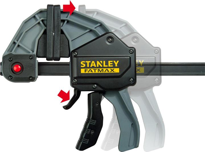 Actual product image Stanley Onehanded clamp FatMax XL. 1250mm. 270kg (1250 mm)