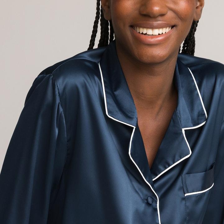 Produktbild La Redoute Collections Pyjama aus Satin (32)