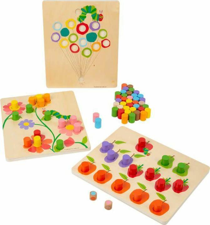 Image du produit small foot Chenille Jeu de couleurs insatiable (Allemand)