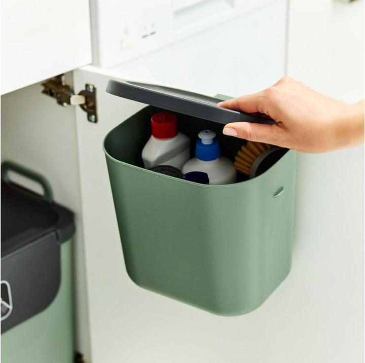 Image du produit Rotho Bac de recyclage Jive 99.2 l, vert/noir/blanc (99.20 l)
