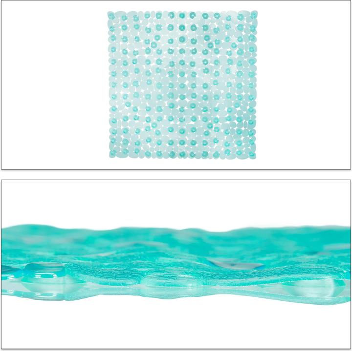 Actual product image Relaxdays Bathtub Mat, Anti-Slip (53 x 53 x 0.5 cm)