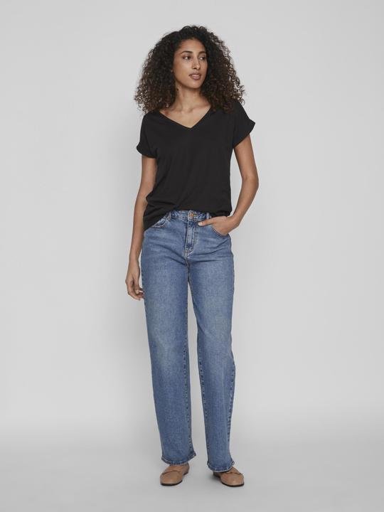 Produktbild Vila Basic-V-Ausschnitt T-Shirt (XS)