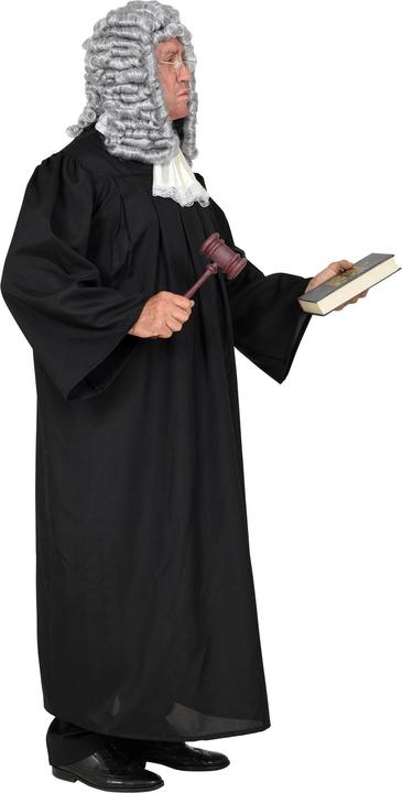 Actual product image Widmann Judge Robe Costume: Toga And Jabot (XL, XXL)