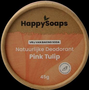 Produktbild Happy Soaps Happysoaps Deodorant Pink Tulip - 45 Grams (Stick)