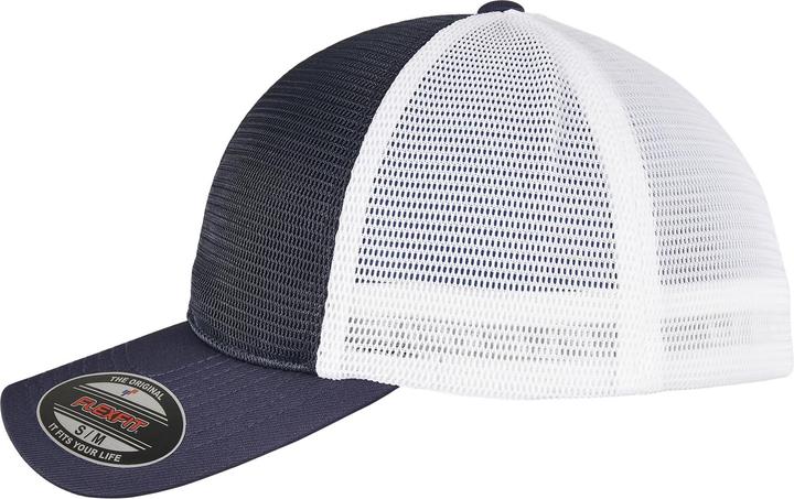 Produktbild Flexfit Zweifarbig Kappe 360 Omnimesh Netzmaterial (One Size)