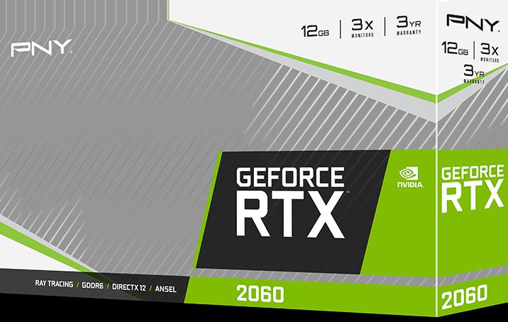 Produktbild PNY GeForce RTX 2060 (12 GB)