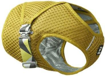 Actual product image Hurtta Cooling Wrap cooling waistcoat for dogs Yellow S (S, Dog vest)