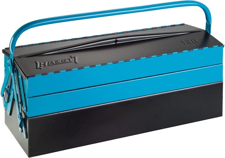 Actual product image HAZET Metal tool box ∙ with assortment 190/79 ∙ 0,5 x 2,8 - 1,2 x 6,5 ∙ 2 - 22 ∙ PH1 - PH3 ∙ PZ1 - … (79 pieces)