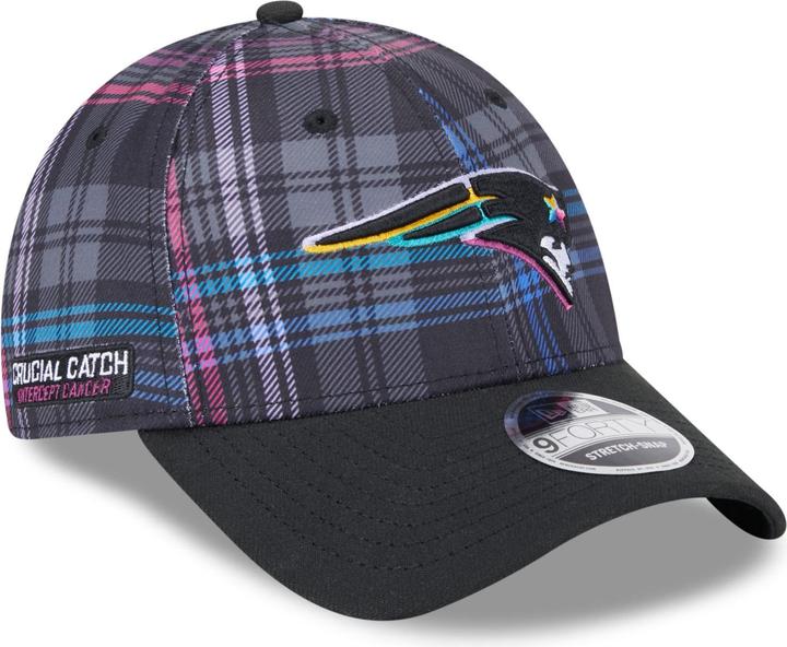 Actual product image New Era New England Patriots Crucial Catch 9Forty Cap (One size)