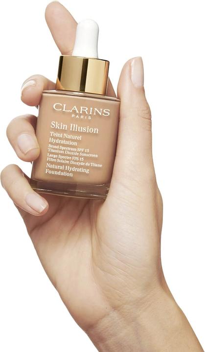 Actual product image Clarins Skin Illusion SPF15 (105 Nude)
