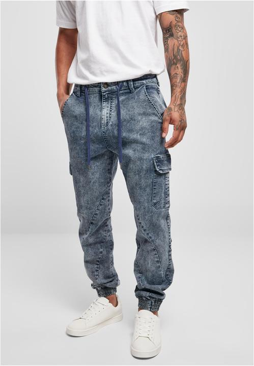 Produktbild Urban Classics Denim Cargo Jogging Pants - 16477 (XL)