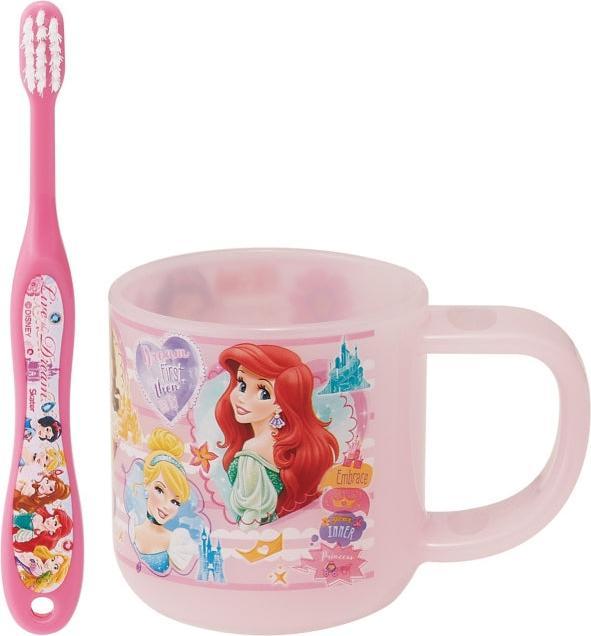 Actual product image Disney Princess mug with stand & toothbrush set (Soft, 1 x)