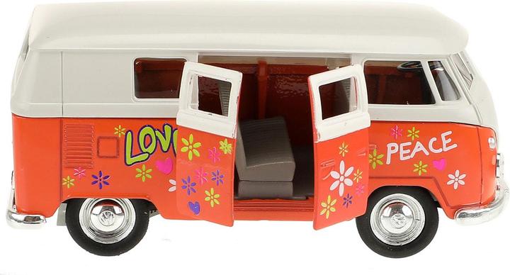 Produktbild Toi-Toys Welly Volkswagen 1962 Bus mit Aufdruck assortiert