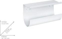 Immagine prodotto Wenko Porta rotolo Jill bianco