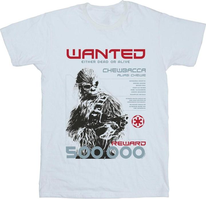 Star Wars Han Solo Chewie Wanted TShirt (M)