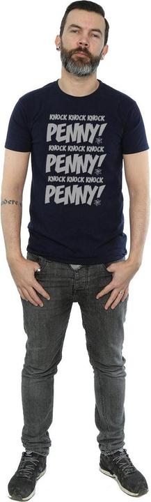 Actual product image Dam Mens Sheldon Knock Knock Penny T-Shirt (XL)