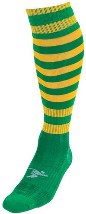 Precision Pro Geringelte Fussballsocken Erwachsene (40.5 - 47)