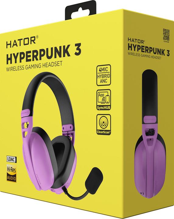 Actual product image Hator Hyperpunk 3 Wireless (Wireless, Cable)