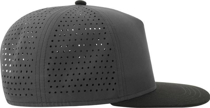 Actual product image Atlantis Unisex Adult Bank 5 Panel Recycled Snapback Cap (One size)