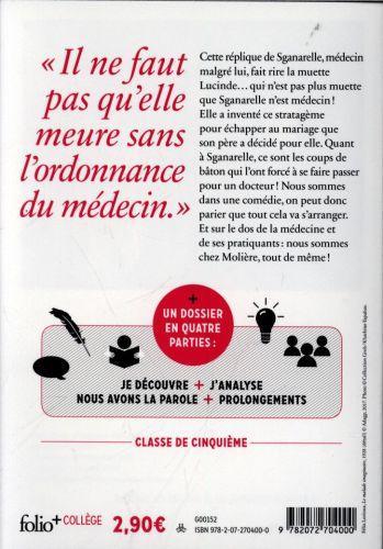 Produktbild Le Médecin malgré lui (Französisch, Molière, 2017)
