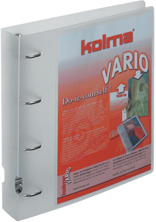 Kolma Zeigebuch Vario A4 XL 4 Ringe Füllhöhe 4 cm farblos (A4, 40 mm, 1 Stück)