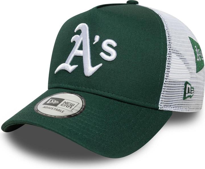 Actual product image New Era A-Frame Trucker Cap - Multi Patch Oakland Athletics (One size)