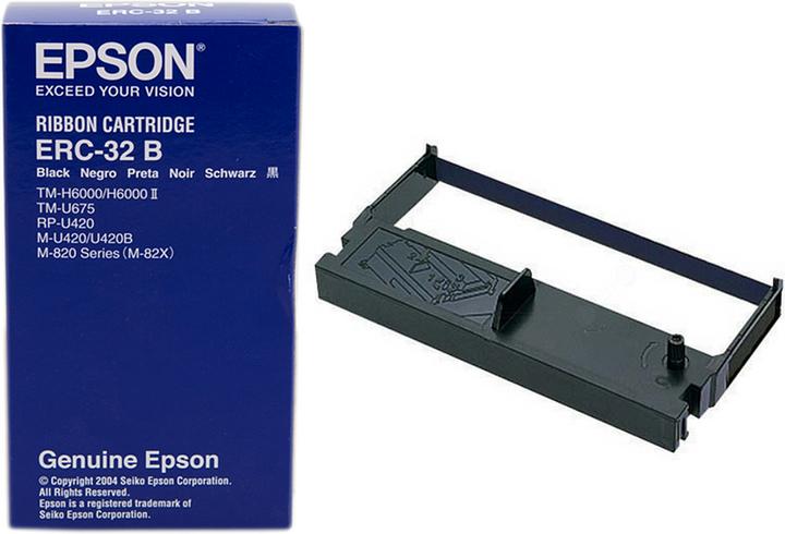 Produktbild Epson Ribbon Cartridge TM-U675/-H6000/II, M-U420/820/825, ERC32B