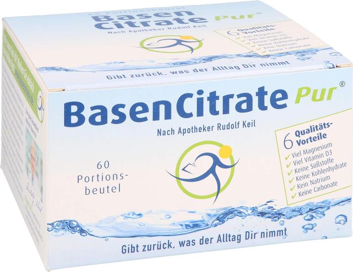 Produktbild Madena BasenCitrate pur nach Apotheker Rudolf Keil Portionsbeutel, 60 St. Beutel (60 Stück, Beutel, 4.10 g)